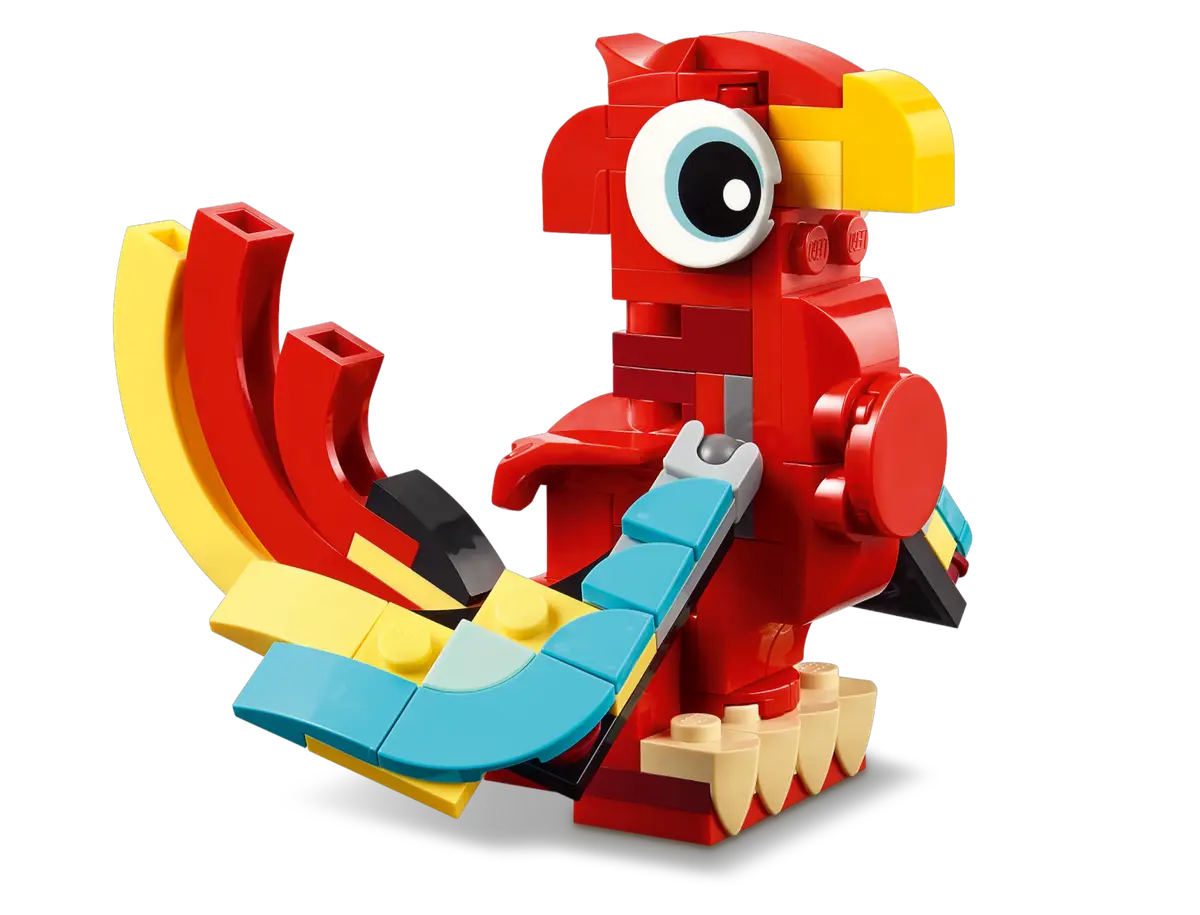 LEGO Dragón Rojo 3 en 1