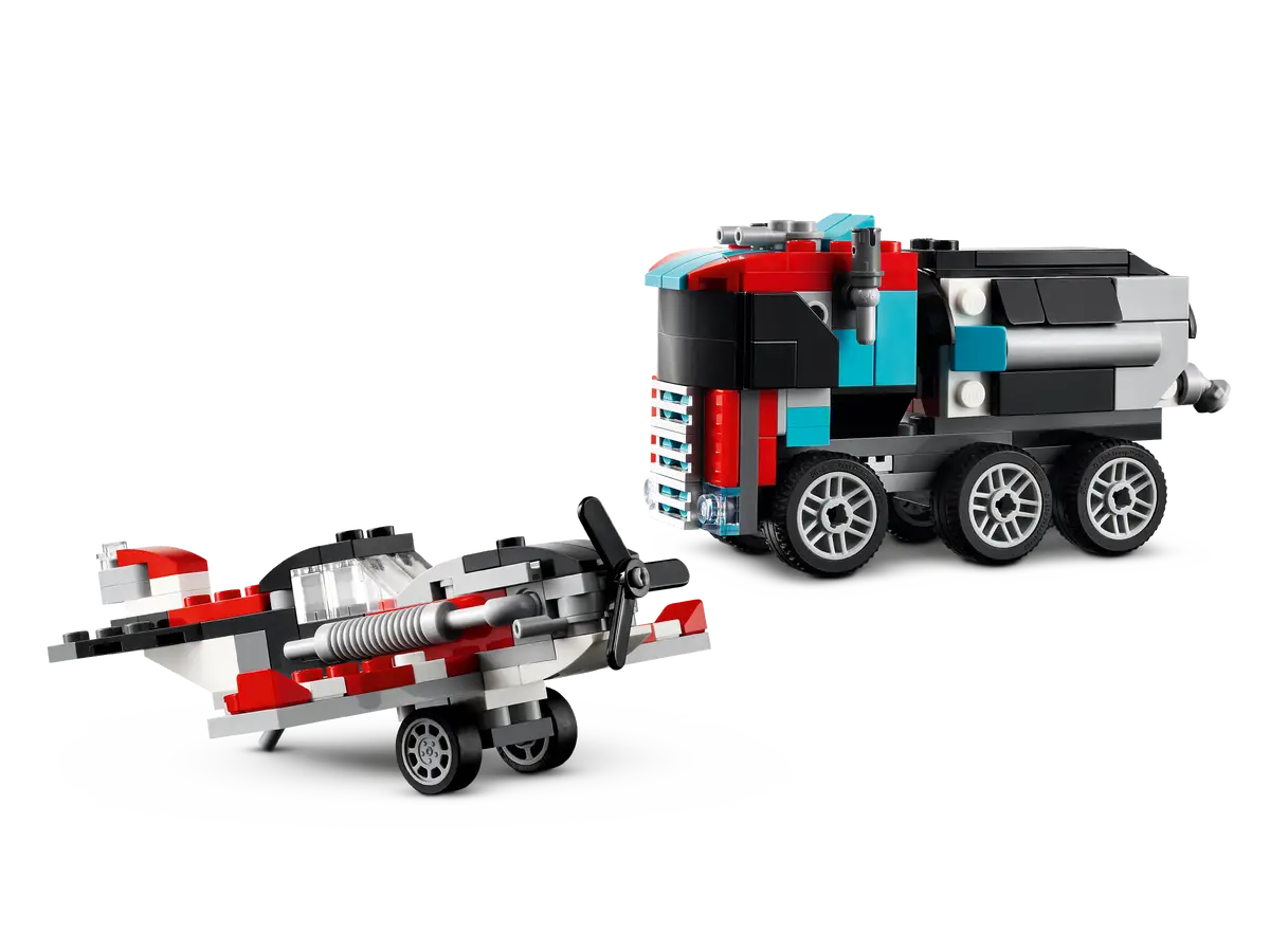 LEGO Camión y helicóptero 3 en 1