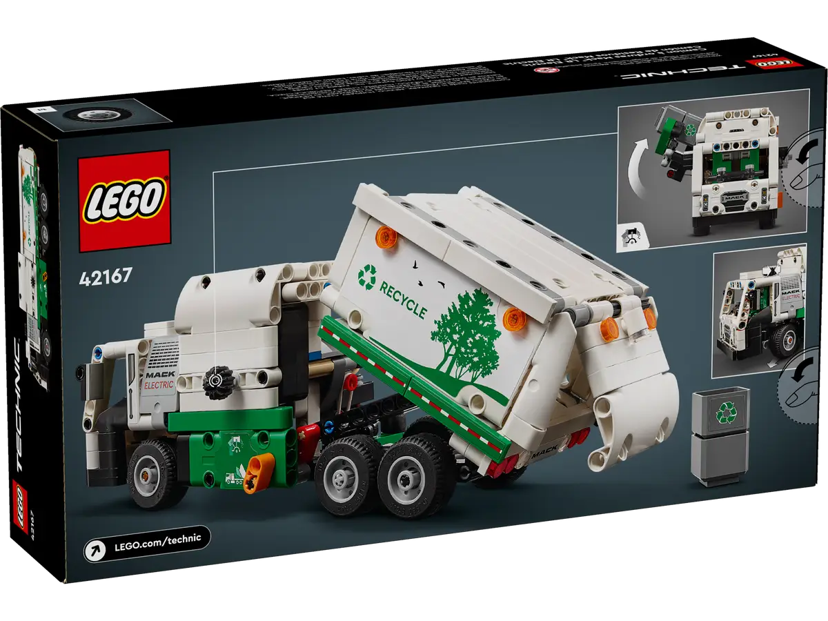 LEGO Technic: Camión de residuos Mack LR Electric