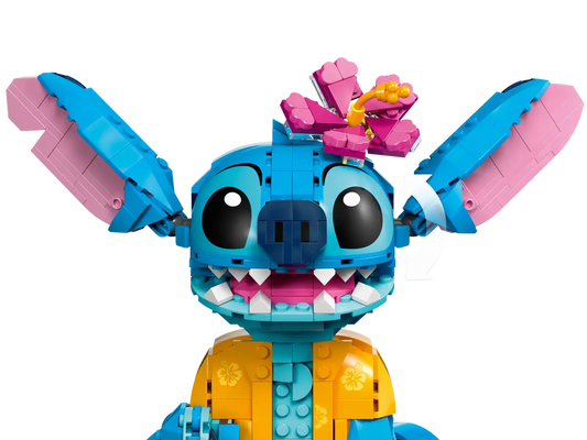 LEGO Disney: Stitch con camisa hawaiana