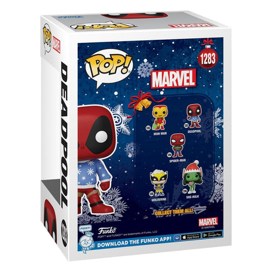Funko Pop! Marvel: Deadpool Navideño - Bobblehead