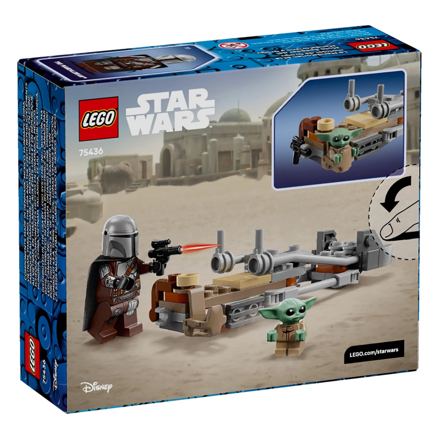 LEGO Star Wars: Moto Speeder de The Mandalorian y Grogu