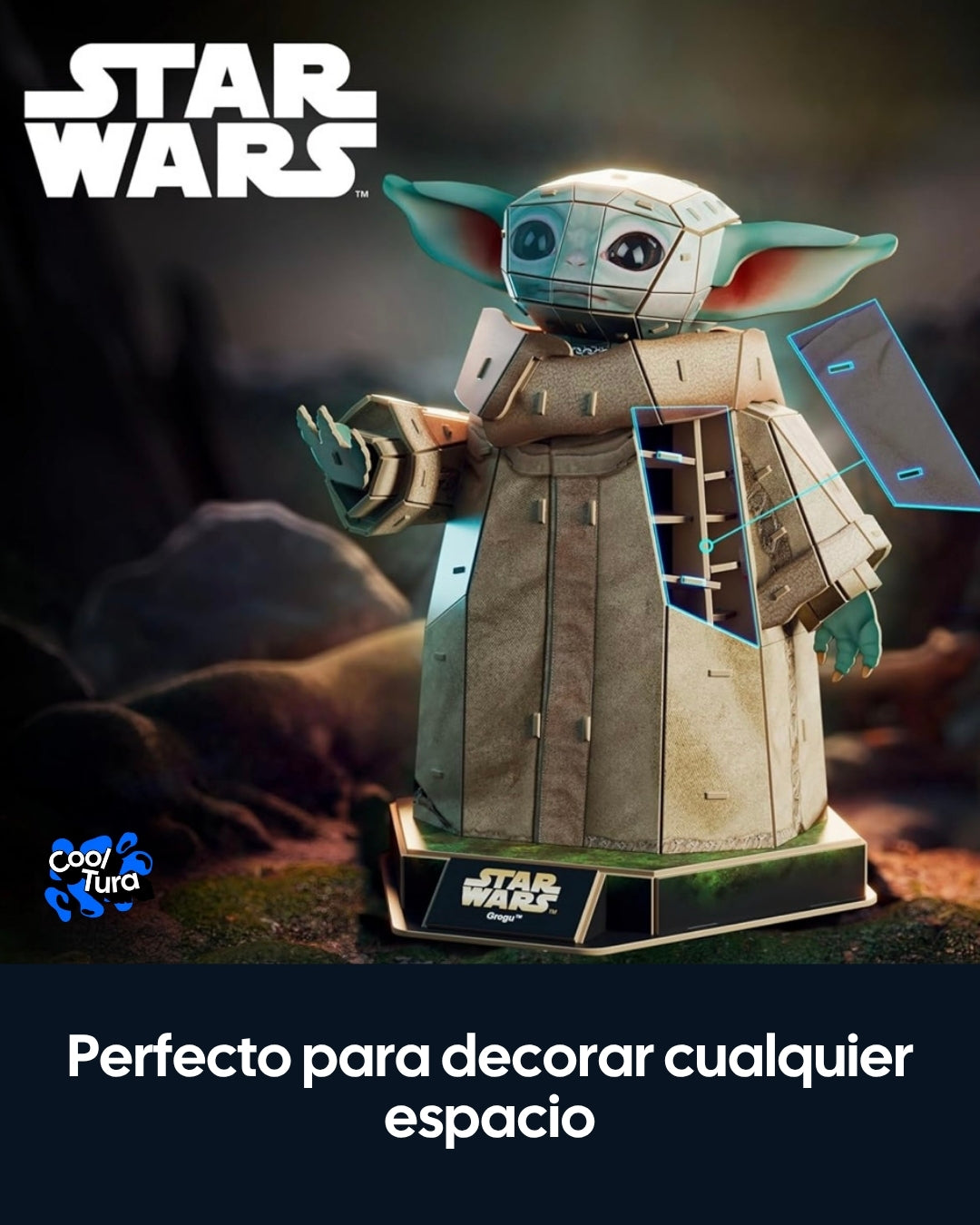 4D Build Star Wars: Grogu (Baby Yoda)