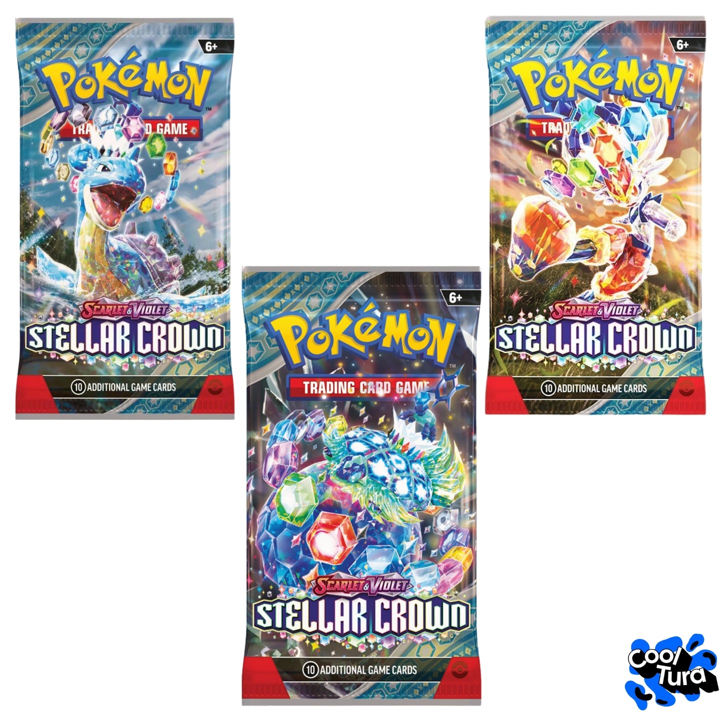 Pokemon TCG Scarlet & Violet: Stellar Crown - Sobre de 10 cartas