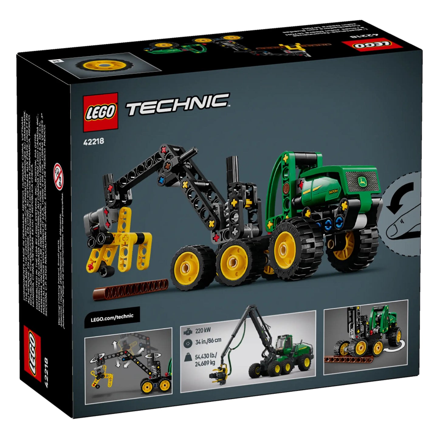 LEGO Technic: Cosechadora con Ruedas John Deere 1470H