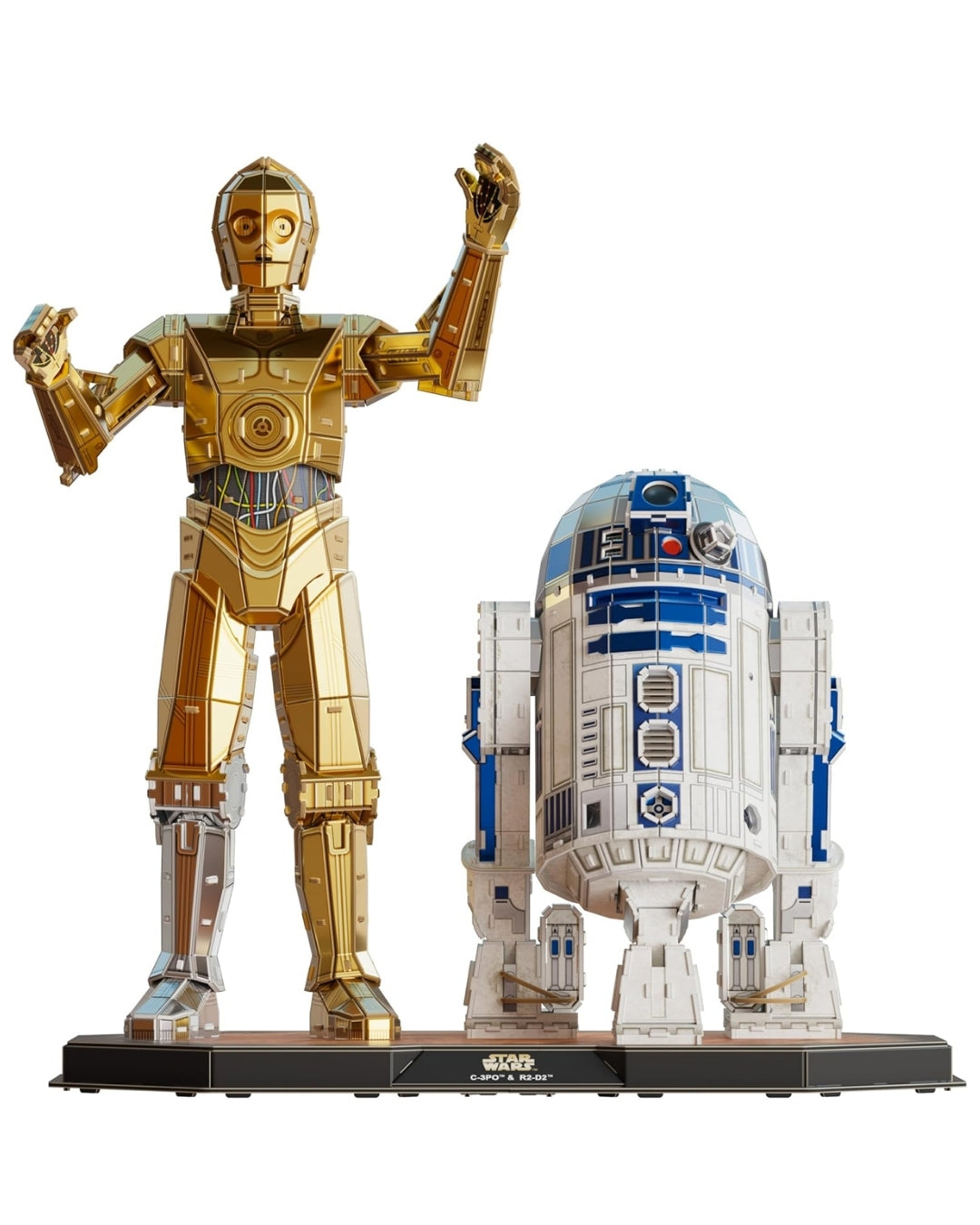 4D Build Star Wars: C-3PO y R2-D2