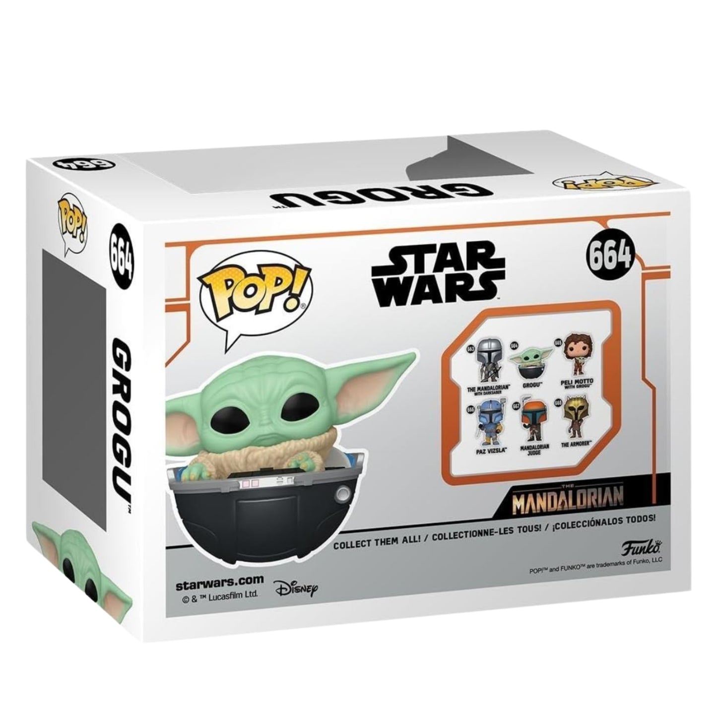 Funko Pop! Star Wars: Grogu 664 - Bobblehead