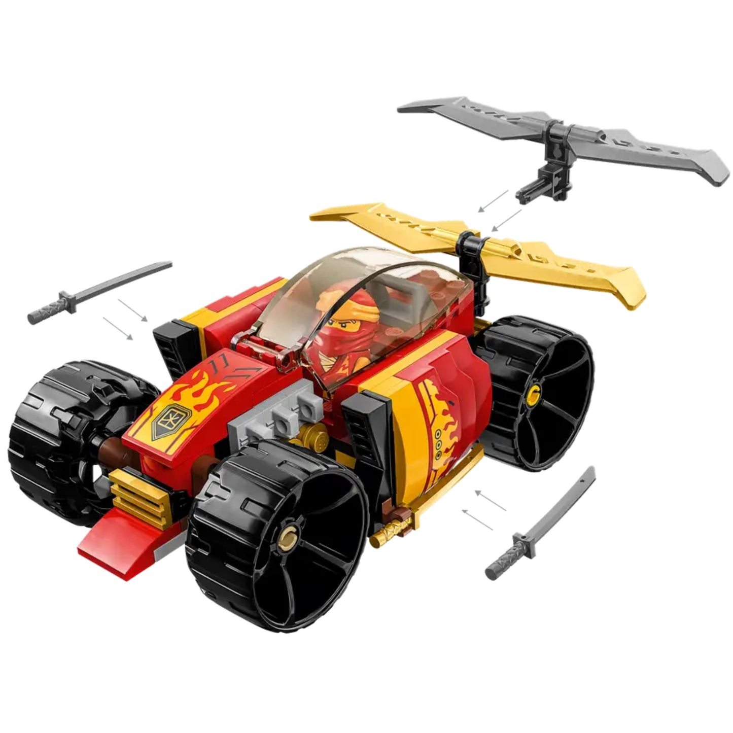 LEGO Ninjago: carro de carreras Ninja EVO de Kai