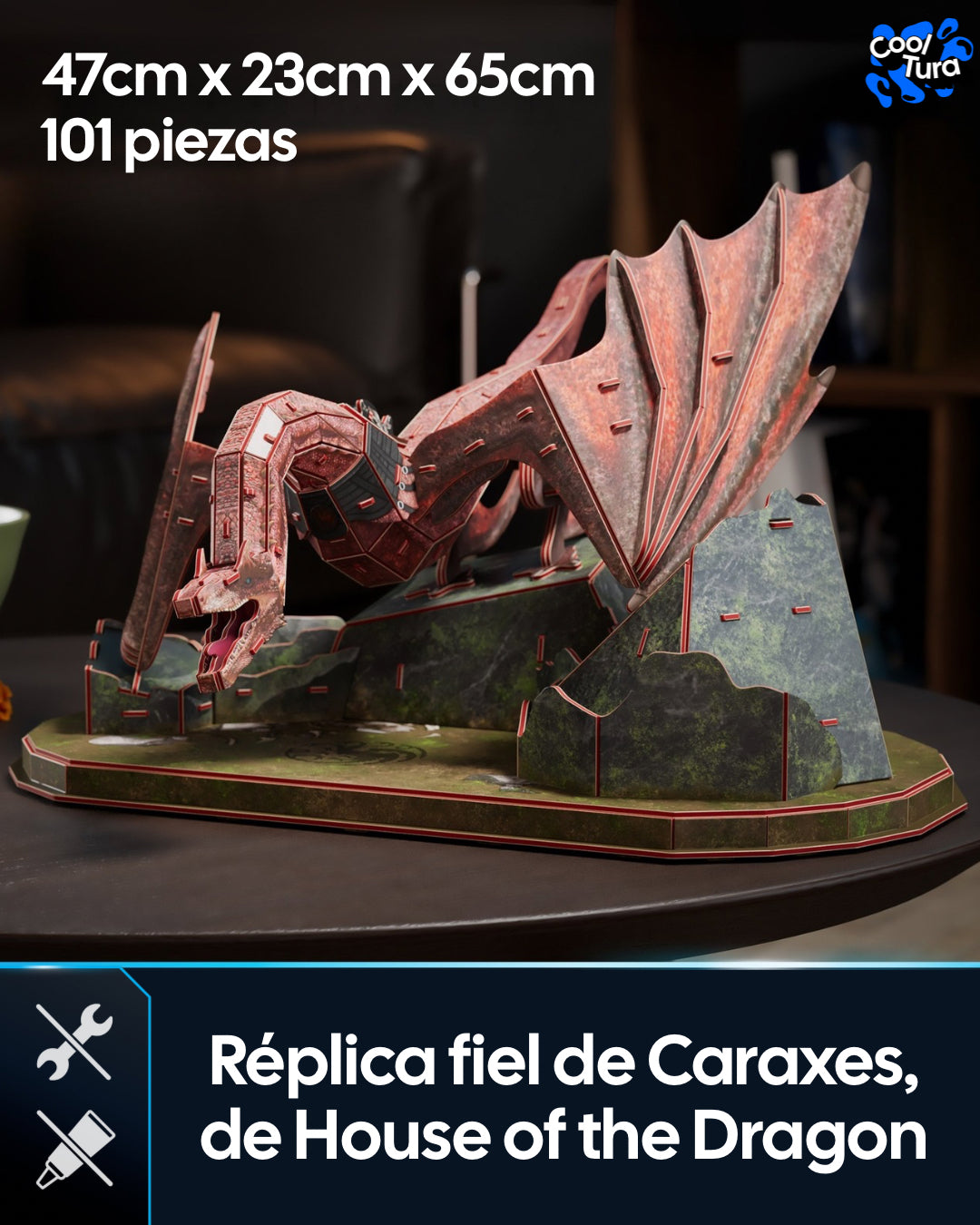 4D Build House of the Dragon: Caraxes