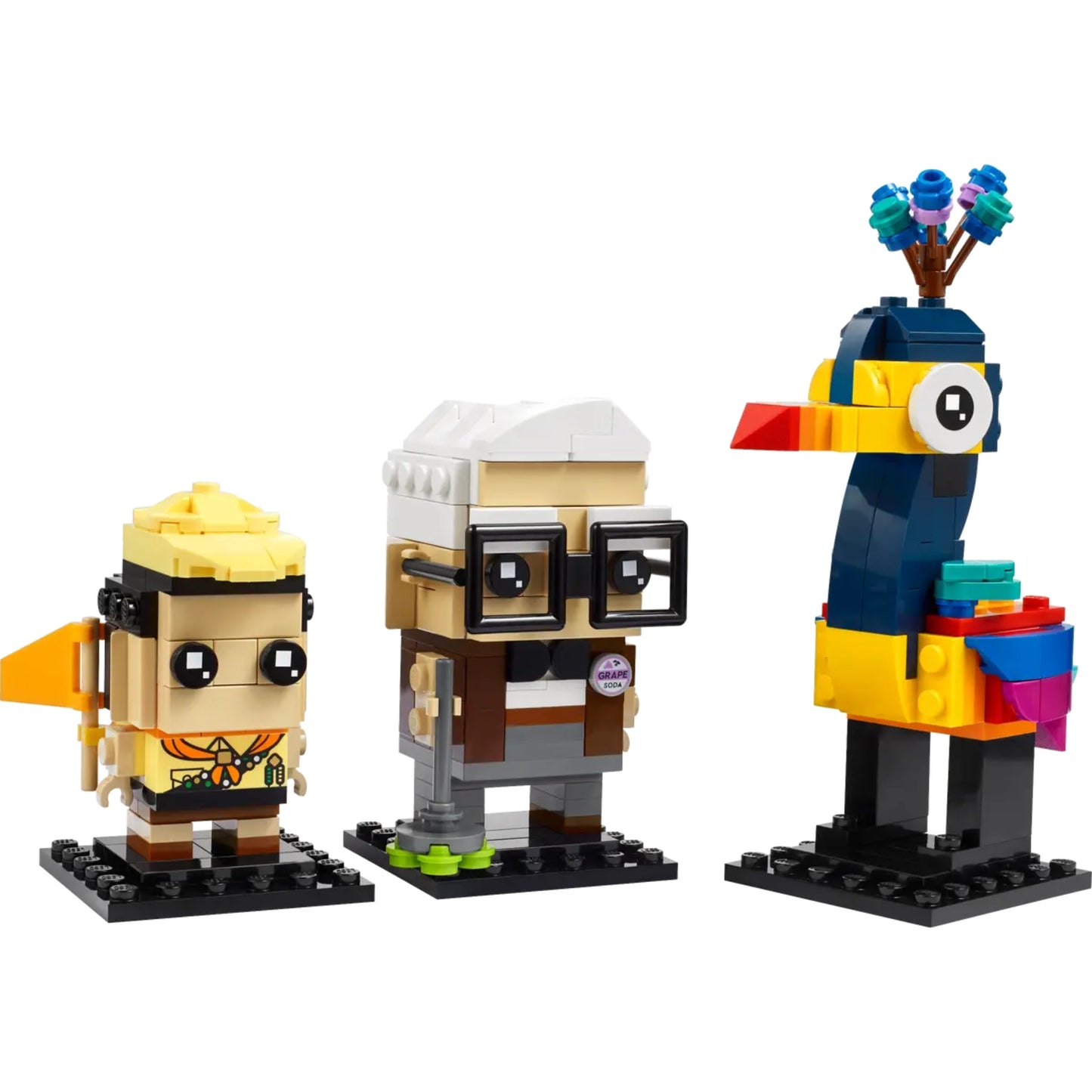 LEGO BrickHeadz Up: Carl, Russell y Kevin