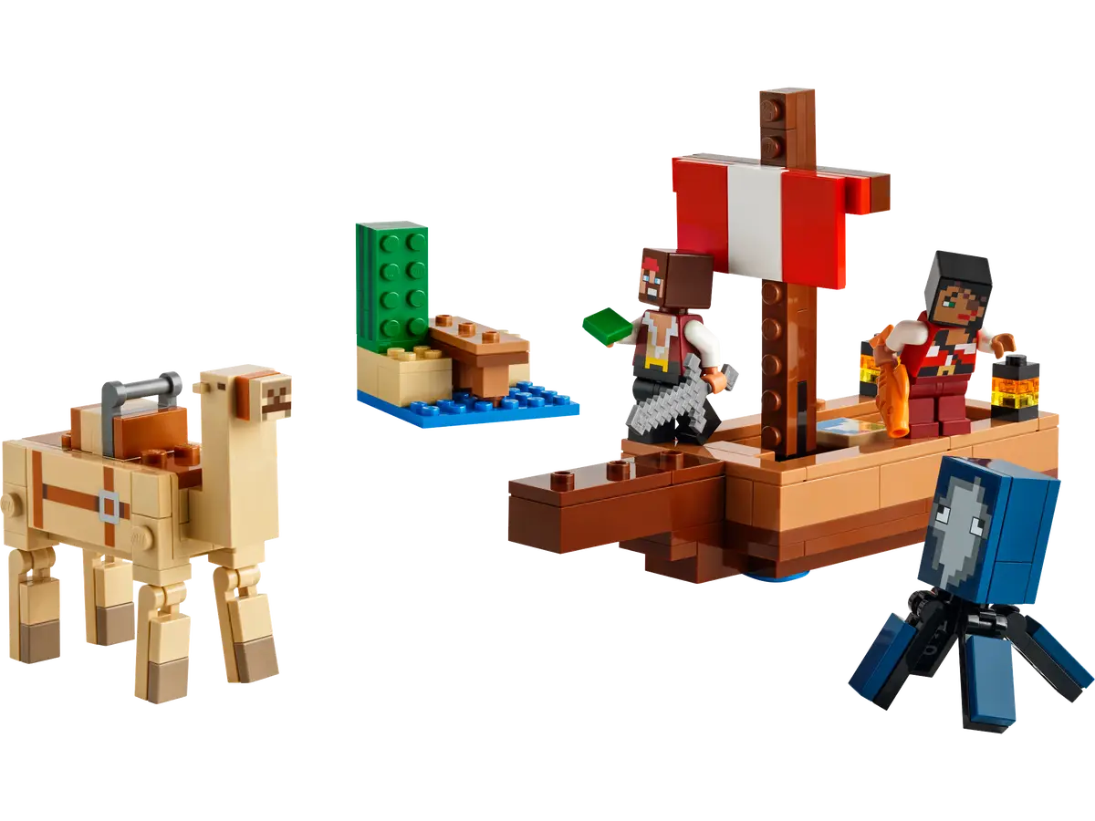 LEGO Minecraft: Viaje en el barco pirata
