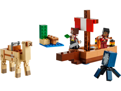 LEGO Minecraft: Viaje en el barco pirata