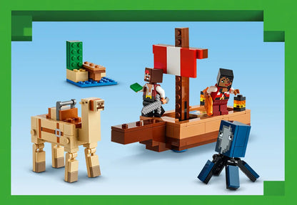 LEGO Minecraft: Viaje en el barco pirata
