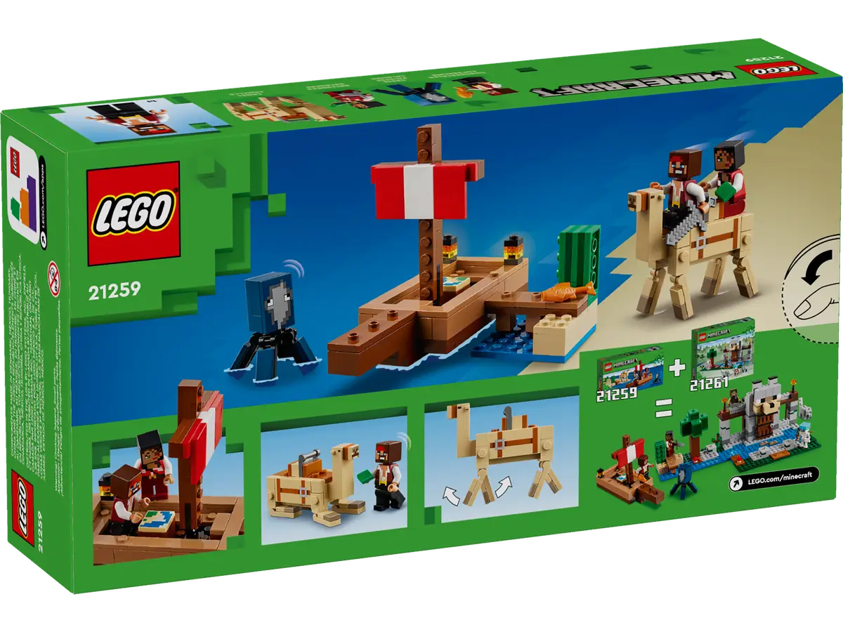 LEGO Minecraft: Viaje en el barco pirata