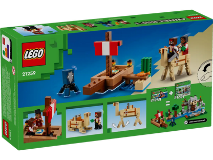 LEGO Minecraft: Viaje en el barco pirata