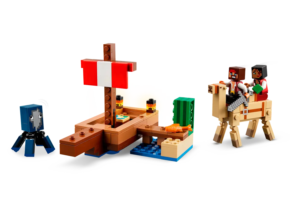 LEGO Minecraft: Viaje en el barco pirata