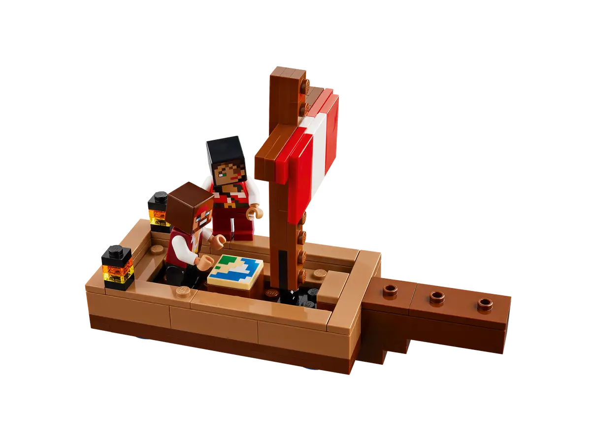 LEGO Minecraft: Viaje en el barco pirata