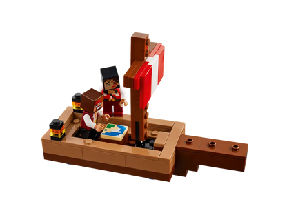 LEGO Minecraft: Viaje en el barco pirata