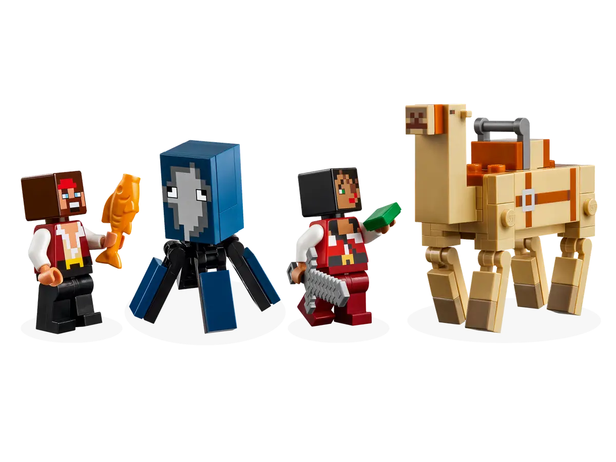 LEGO Minecraft: Viaje en el barco pirata