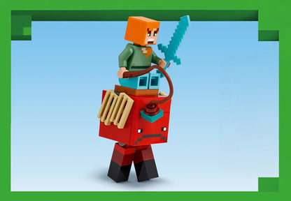 LEGO Minecraft: The Nether Lava Battle