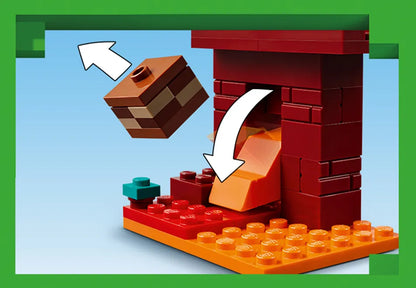 LEGO Minecraft: The Nether Lava Battle