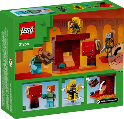 LEGO Minecraft: The Nether Lava Battle