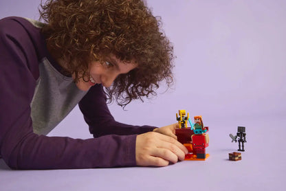 LEGO Minecraft: The Nether Lava Battle