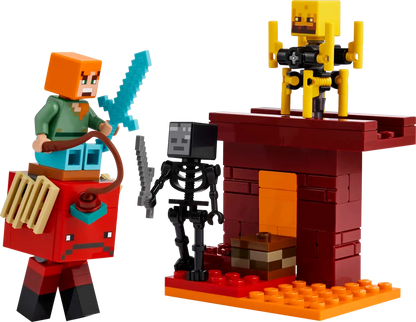 LEGO Minecraft: The Nether Lava Battle