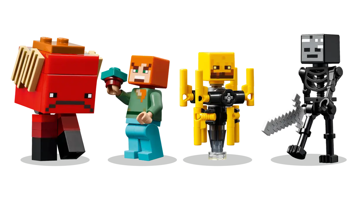 LEGO Minecraft: The Nether Lava Battle