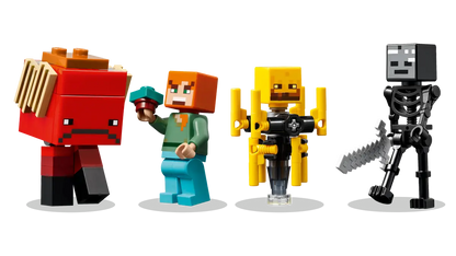 LEGO Minecraft: The Nether Lava Battle