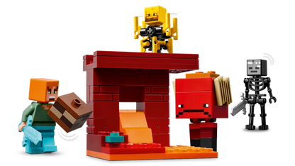 LEGO Minecraft: The Nether Lava Battle