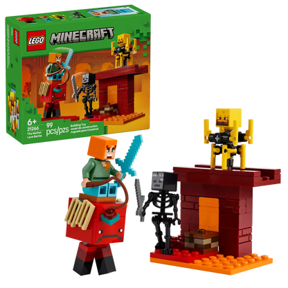 LEGO Minecraft: The Nether Lava Battle
