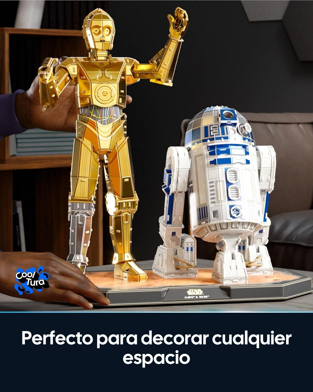 4D Build Star Wars: C-3PO y R2-D2