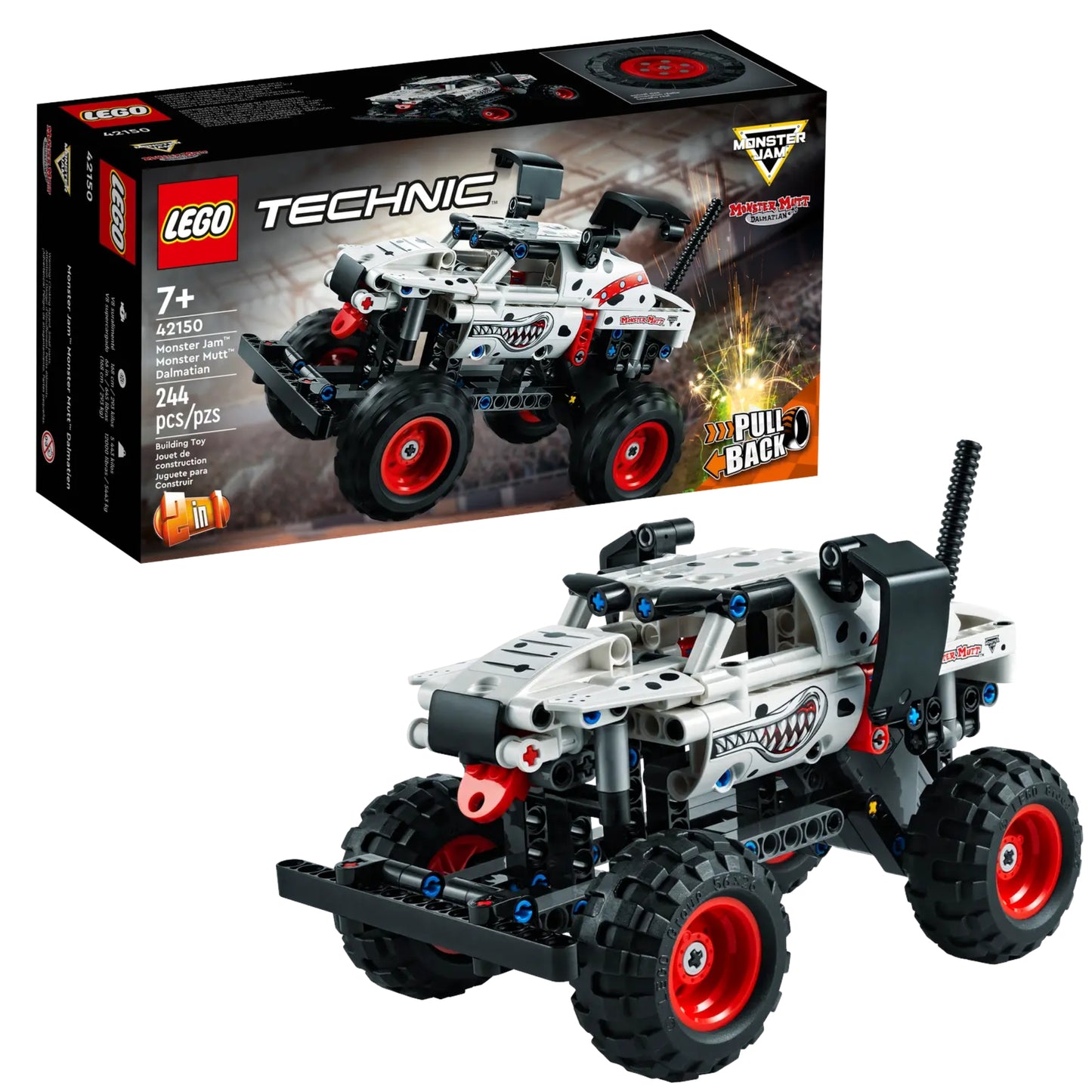 LEGO Technic: Monster Truck Dálmata 2 en 1