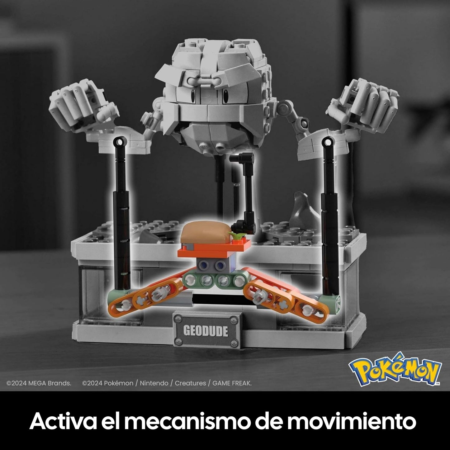 MEGA Bloks Pokemon: Geodude - Con Movimiento