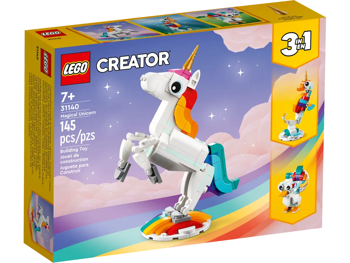 LEGO Unicornio Mágico 3 en 1