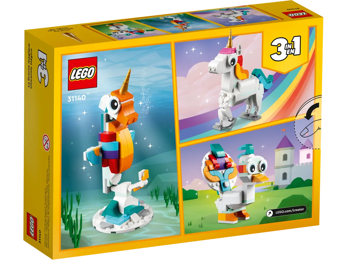 LEGO Unicornio Mágico 3 en 1