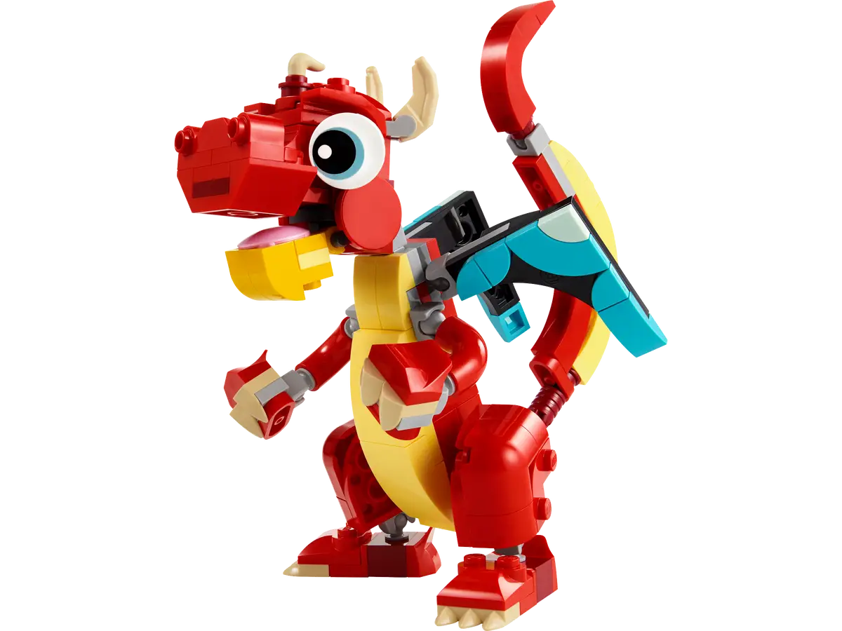 LEGO Dragón Rojo 3 en 1