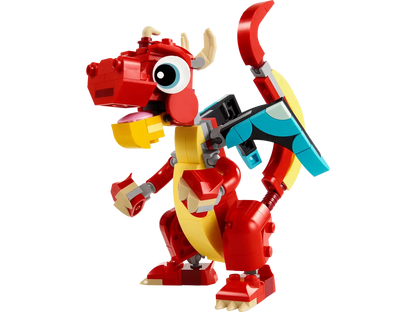 LEGO Dragón Rojo 3 en 1