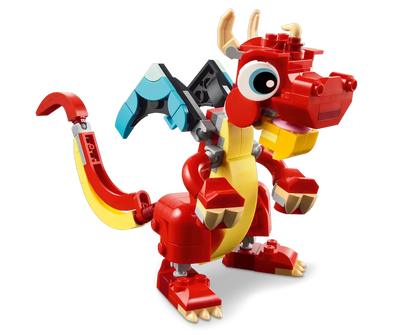 LEGO Dragón Rojo 3 en 1