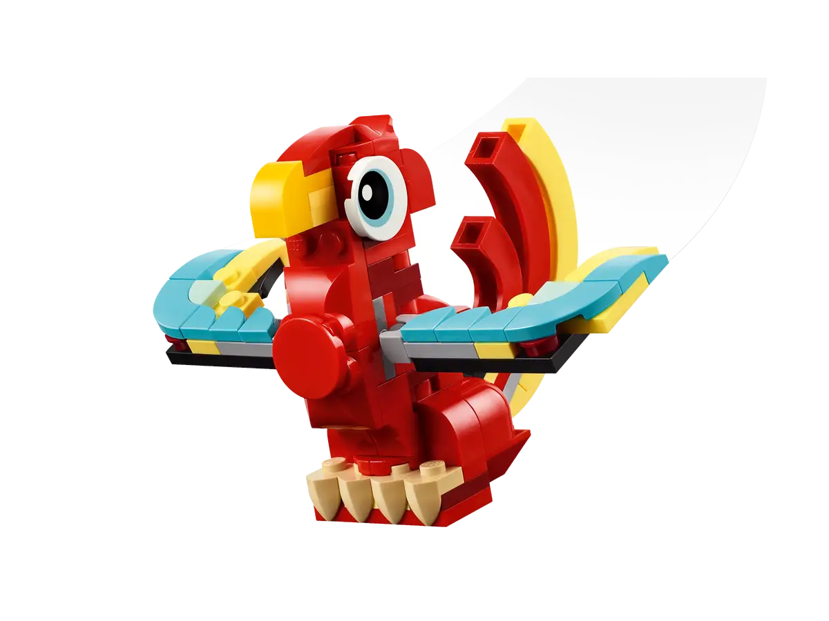 LEGO Dragón Rojo 3 en 1