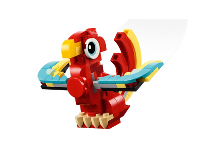 LEGO Dragón Rojo 3 en 1