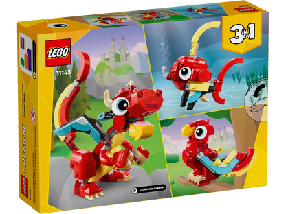 LEGO Dragón Rojo 3 en 1