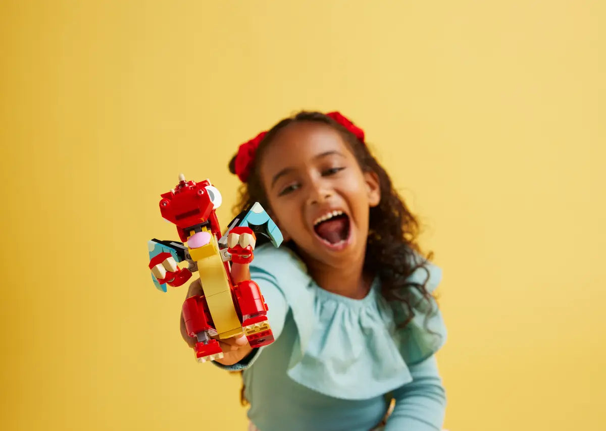 LEGO Dragón Rojo 3 en 1