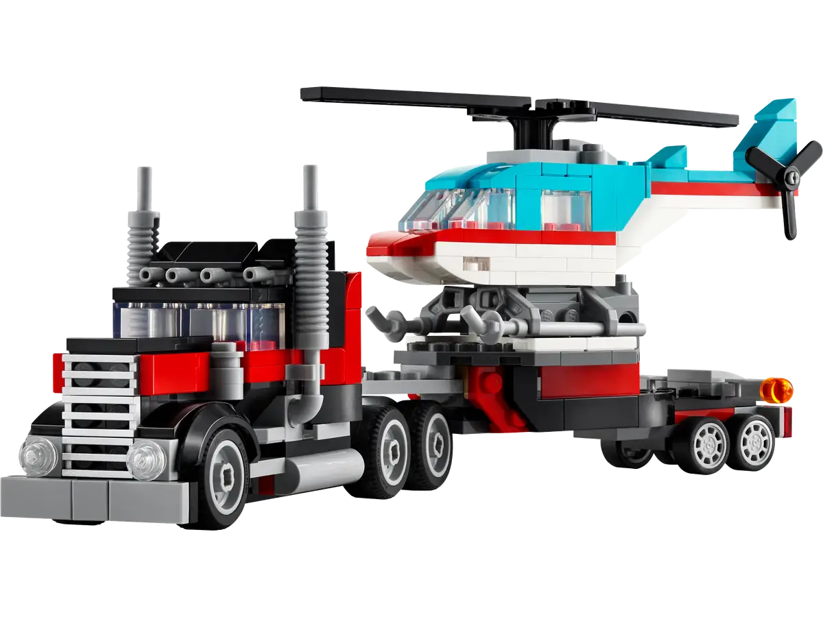 LEGO Camión y helicóptero 3 en 1