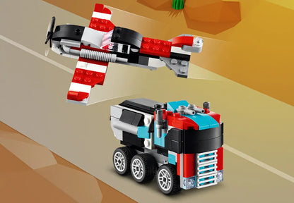 LEGO Camión y helicóptero 3 en 1