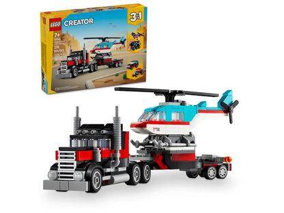 LEGO Camión y helicóptero 3 en 1