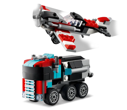 LEGO Camión y helicóptero 3 en 1
