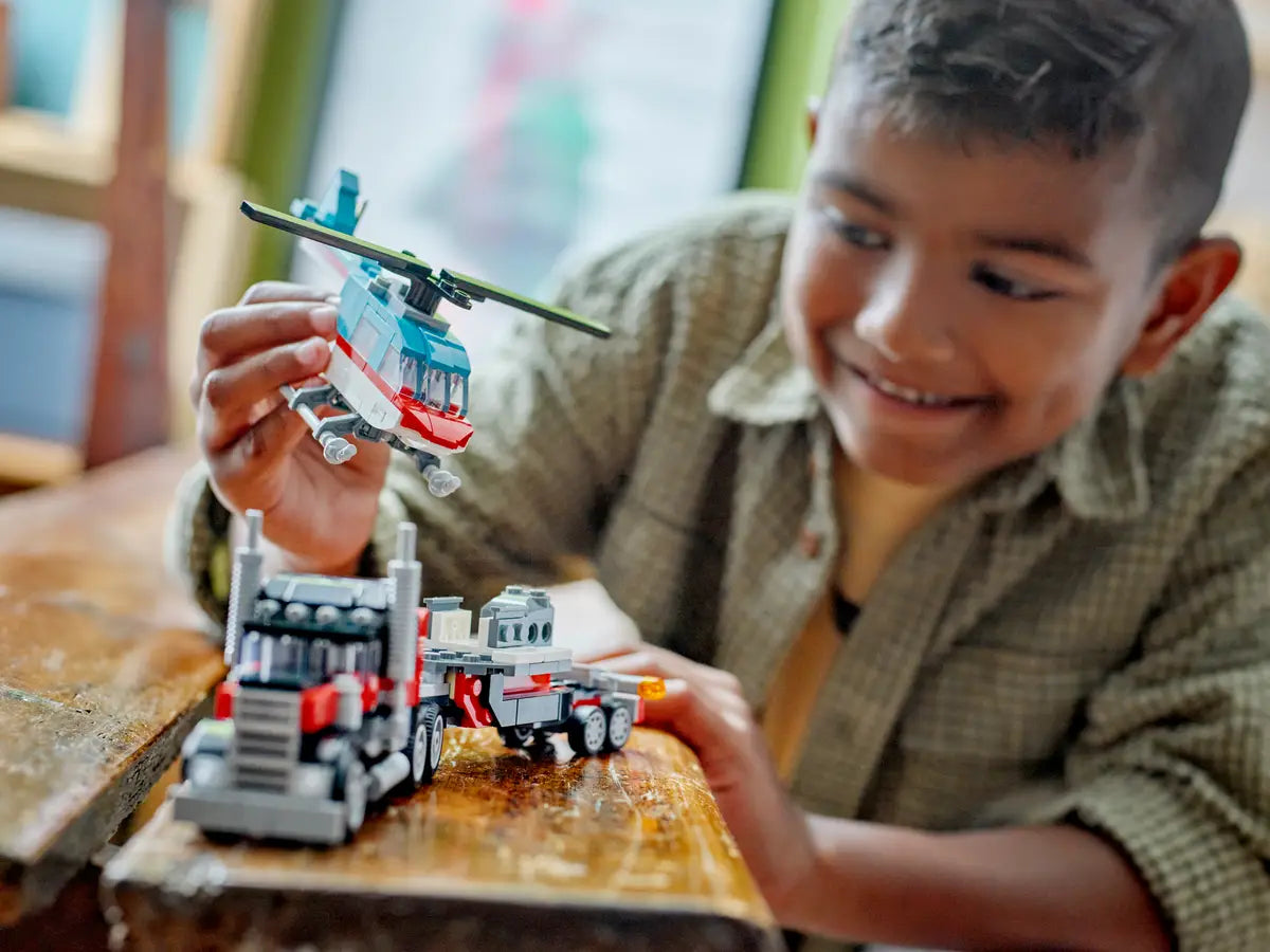 LEGO Camión y helicóptero 3 en 1