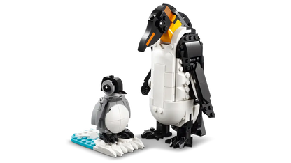 LEGO Creator Familia panda 3 en 1: Pandas, Orcas y Pingüinos